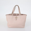 Salvatore Ferragamo Bag Enamel Leather Nylon 5 Set Black Khaki pink Auth bs29853-12