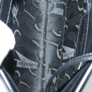 Salvatore Ferragamo Bag Enamel Leather Nylon 5 Set Black Khaki pink Auth bs29853-27