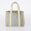 BVLGARI Hand Bag Canvas Enamel 5 Set Green Beige gold Auth bs29854-12