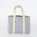 BVLGARI Hand Bag Canvas Enamel 5 Set Green Beige gold Auth bs29854-17