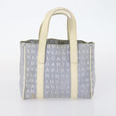 BVLGARI Hand Bag Canvas Enamel 5 Set Green Beige gold Auth bs29854-18