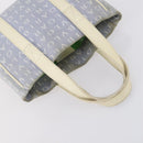 BVLGARI Hand Bag Canvas Enamel 5 Set Green Beige gold Auth bs29854-19