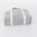 BVLGARI Hand Bag Canvas Enamel 5 Set Green Beige gold Auth bs29854-20