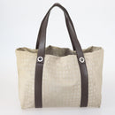 BVLGARI Hand Bag Canvas Enamel 5 Set Green Beige gold Auth bs29854-3