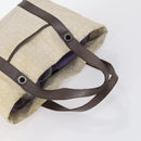 BVLGARI Hand Bag Canvas Enamel 5 Set Green Beige gold Auth bs29854-4