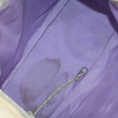 BVLGARI Hand Bag Canvas Enamel 5 Set Green Beige gold Auth bs29854-6