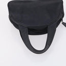 SAINT LAURENT Hand Bag Leather nylon 5 Set Silver Black Ivory Auth bs29856-17