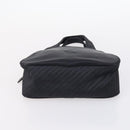 SAINT LAURENT Hand Bag Leather nylon 5 Set Silver Black Ivory Auth bs29856-19