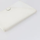 SAINT LAURENT Hand Bag Leather nylon 5 Set Silver Black Ivory Auth bs29856-29