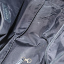 CHANEL Hand Bag Leather Nylon 5 Set Black Navy CC Auth bs29857-25