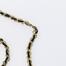 CHANEL Hand Bag Leather Nylon 5 Set Black Navy CC Auth bs29857-29