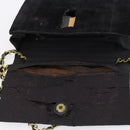 CHANEL Hand Bag Leather Nylon 5 Set Black Navy CC Auth bs29857-31