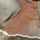 FENDI Zucchino Pecan Bag Canvas Coated Canvas 4 Set Black Brown Auth bs29858-7