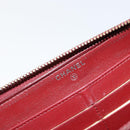 CHANEL Matelasse Wallet Leather Black Silver CC Auth bs29859-15