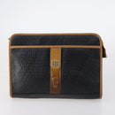 BALENCIAGA VALENTINO GIVENCHY Bag Leather Canvas 7 Set Brown Black Auth bs29863-6