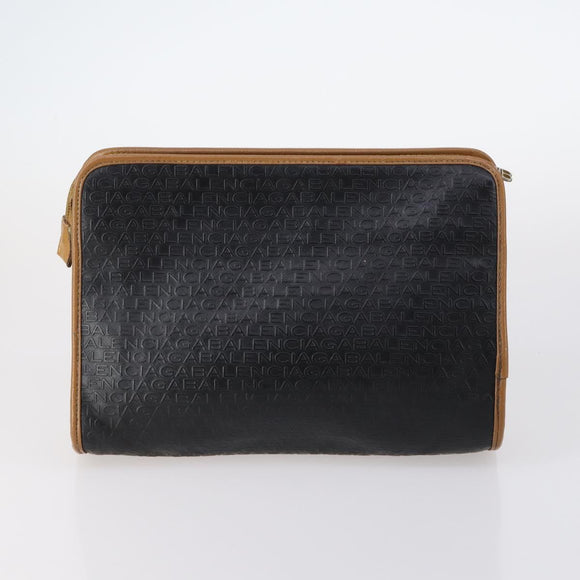 BALENCIAGA VALENTINO GIVENCHY Bag Leather Canvas 7 Set Brown Black Auth bs29863