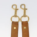 LOUIS VUITTON Adjustable Shoulder Strap Leather 35""-39"" Beige LV Auth bs29864-12