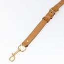 LOUIS VUITTON Adjustable Shoulder Strap Leather 35""-39"" Beige LV Auth bs29864-8