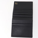 Dunhill Clutch Bag Leather 10 Set Black Navy Auth bs29865-13