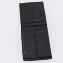 Dunhill Clutch Bag Leather 10 Set Black Navy Auth bs29865-16