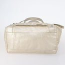 Chloe Hand Bag Leather 4 Set Bordeaux Black Ivory Auth bs29866-12