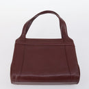 Chloe Hand Bag Leather 4 Set Bordeaux Black Ivory Auth bs29866-15