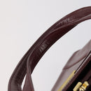 Chloe Hand Bag Leather 4 Set Bordeaux Black Ivory Auth bs29866-17