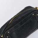 Chloe Hand Bag Leather 4 Set Bordeaux Black Ivory Auth bs29866-22