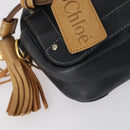 Chloe Hand Bag Leather 4 Set Bordeaux Black Ivory Auth bs29866-24