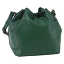 LOUIS VUITTON Epi Petit Noe Shoulder Bag Green M44104 LV Auth bs29867-1