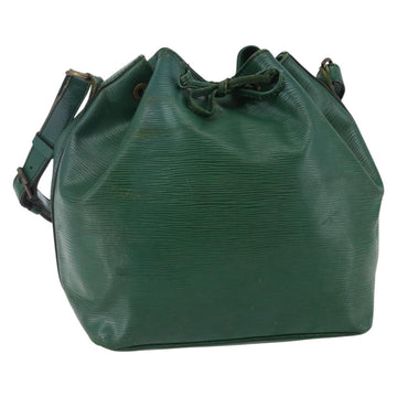 LOUIS VUITTON Epi Petit Noe Shoulder Bag Green M44104 LV Auth bs29867