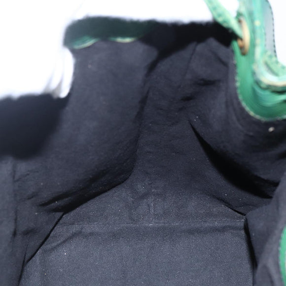 LOUIS VUITTON Epi Petit Noe Shoulder Bag Green M44104 LV Auth bs29867