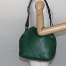 LOUIS VUITTON Epi Petit Noe Shoulder Bag Green M44104 LV Auth bs29867-21