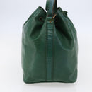 LOUIS VUITTON Epi Petit Noe Shoulder Bag Green M44104 LV Auth bs29867-3