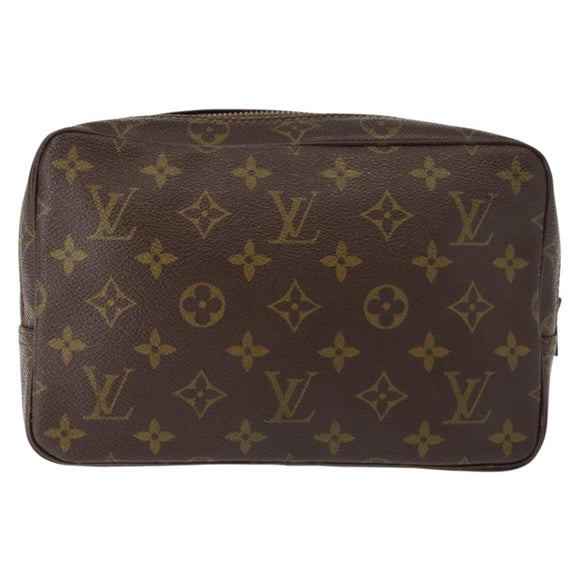 LOUIS VUITTON Monogram Trousse Toilette 23 Clutch Bag M47524 LV Auth bs29868