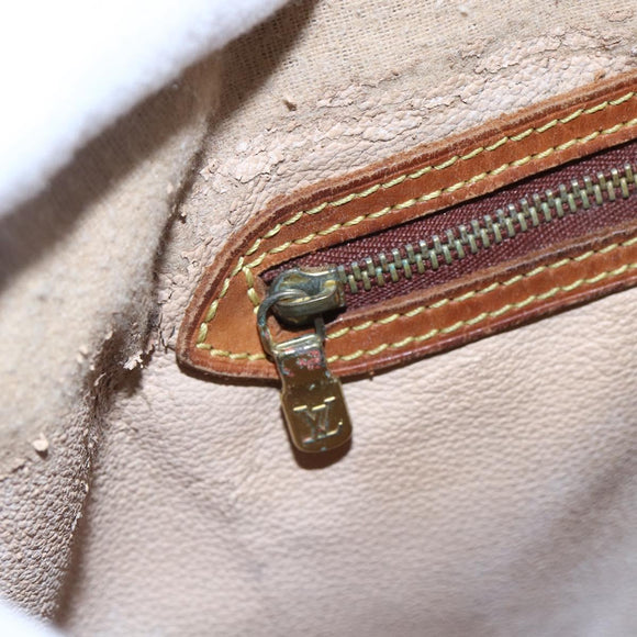 LOUIS VUITTON Monogram Bucket GM Shoulder Bag M42236 LV Auth bs29870