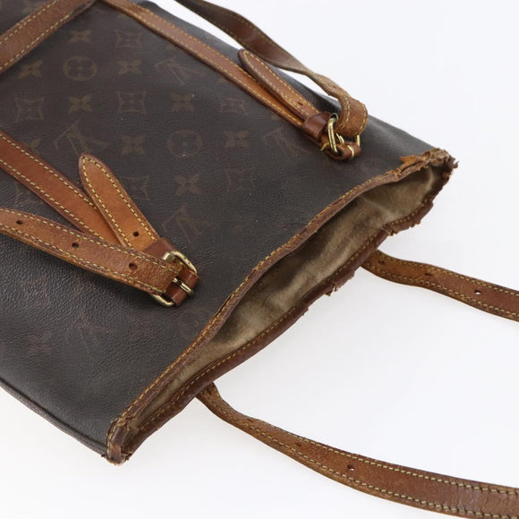 LOUIS VUITTON Monogram Bucket GM Shoulder Bag M42236 LV Auth bs29870
