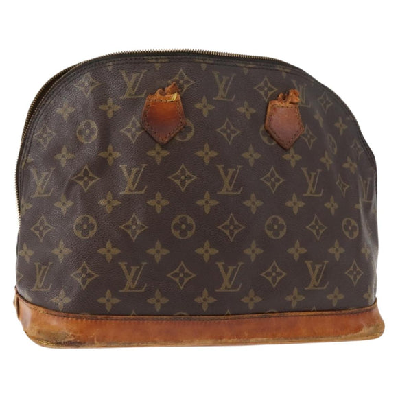LOUIS VUITTON Monogram Alma Hand Bag M51130 LV Auth bs29873