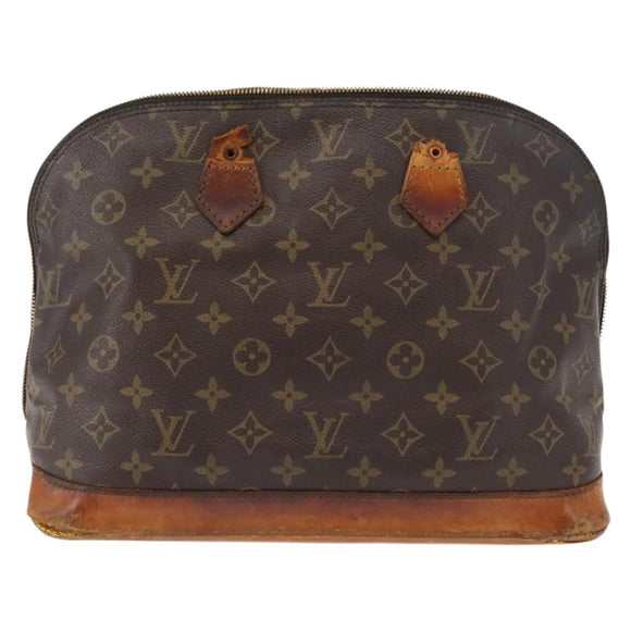 LOUIS VUITTON Monogram Alma Hand Bag M51130 LV Auth bs29873