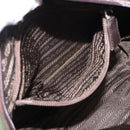 PRADA Tote Bag Nylon Khaki Silver Auth bs29880-21