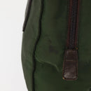 PRADA Tote Bag Nylon Khaki Silver Auth bs29880-5