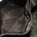 PRADA Chain Shoulder Bag Nylon Khaki Auth bs29881-21