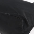 PRADA Tote Bag Nylon Leather Black Silver Auth bs29882-9