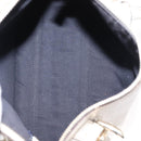 GUCCI Mini Abbey Boston Bag Leather White Gold 180942 Auth bs29883-11