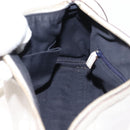 GUCCI Mini Abbey Boston Bag Leather White Gold 180942 Auth bs29883-21