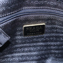 PRADA Quilted Chain Shoulder Bag Nylon Black Gold Auth bs29884-17