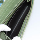 GUCCI Flora Continental Wallet Leather Green 376186 0959 Auth bs29886-19