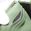 GUCCI Flora Continental Wallet Leather Green 376186 0959 Auth bs29886-20