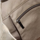 PRADA Tote Bag Canvas Beige Light Blue Auth bs29888-18