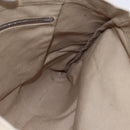 PRADA Tote Bag Canvas Beige Light Blue Auth bs29888-19